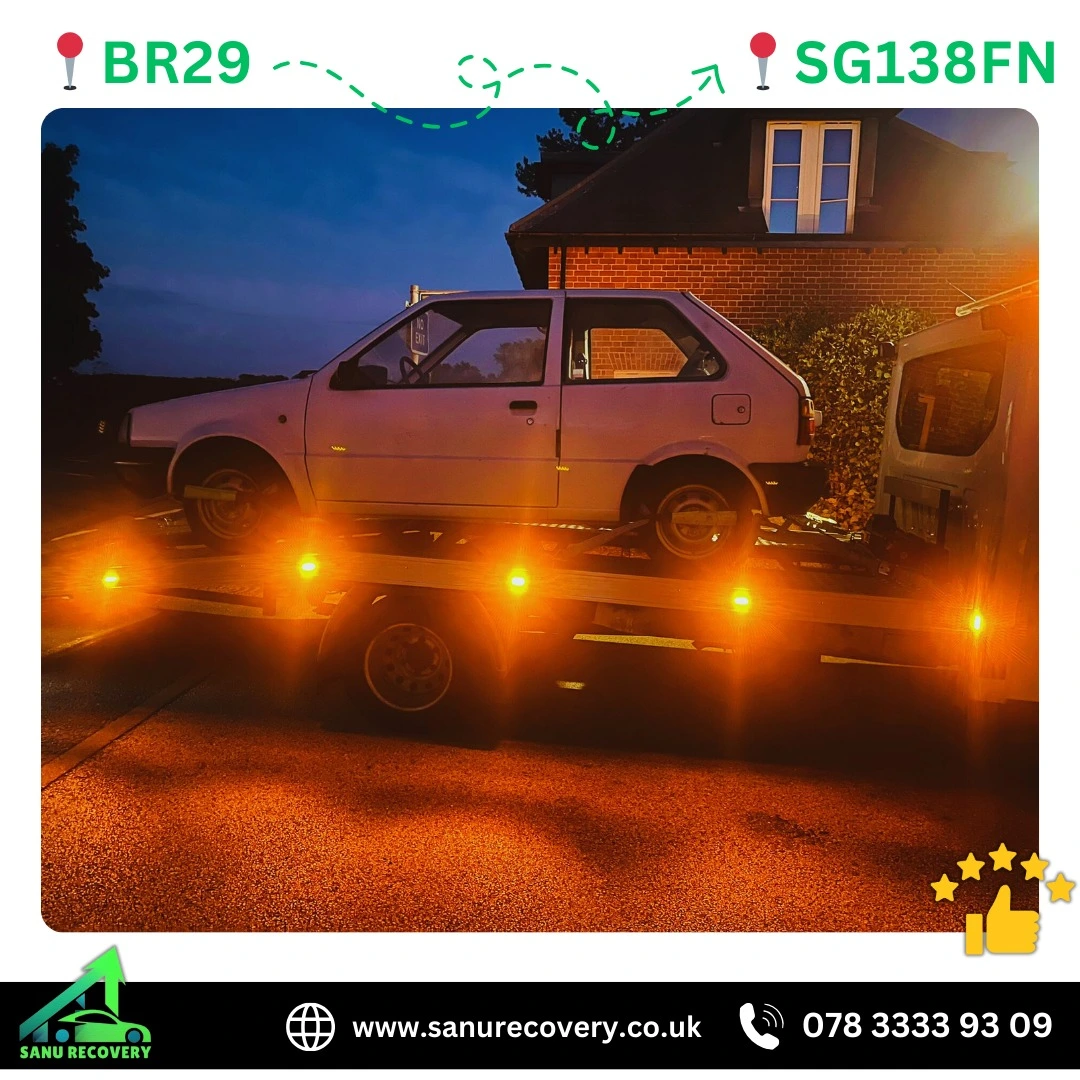 Professional tow truck service in Dartford - Sanu Recovery fleet ready for 24/7 vehicle recovery