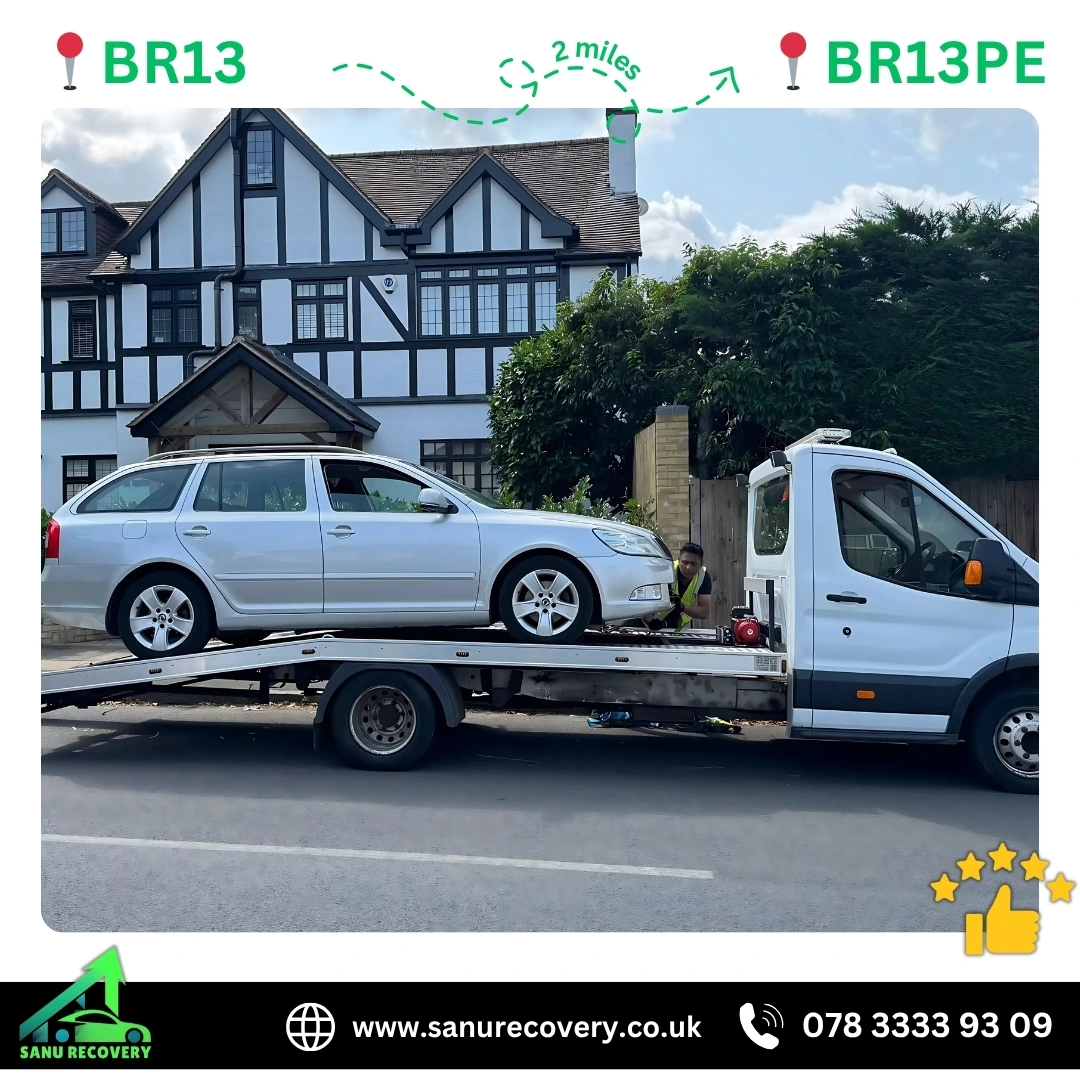 Vehicle transport in Sidcup - Sanu Recovery handling vehicle recovery and transport services
